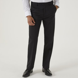 SKOPES BROOKLYN REGULAR FIT TROUSER BLACK