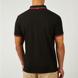 Ben Sherman Signature Pique Polo -  Black