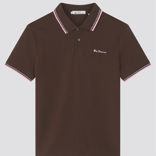 Ben Sherman Signature Pique Polo - Dark Brown