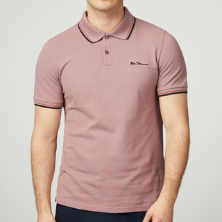 Ben Sherman Signature Pique Polo - Grape