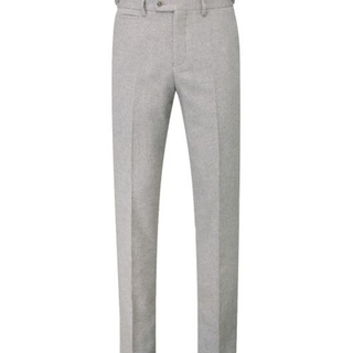 SKOPES JUDE SUIT TAILORED TROUSER STONE TWEED HERRINGBONE