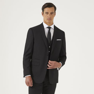 SKOPES MADRID SUIT TAILORED JACKET BLACK