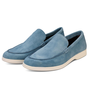 John White Firth Blue Apron Loafer