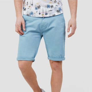 MISH MASH MID STRETCH WEYMOUTH SKY CHINO SHORTS