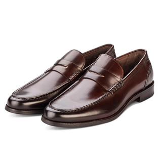 John White Downey Brown Penny Loafer