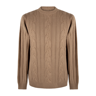 Mish Mash Regular Fit Dable Oak Knitted Sweater